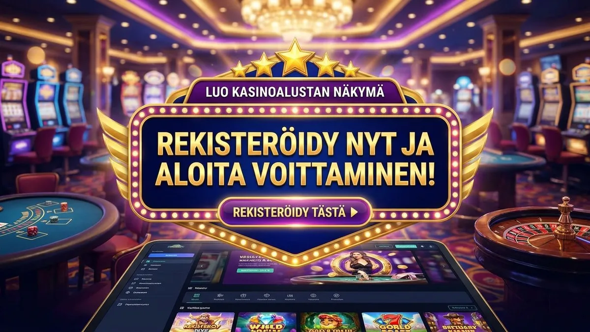 Rekisteröidy bonuksella
